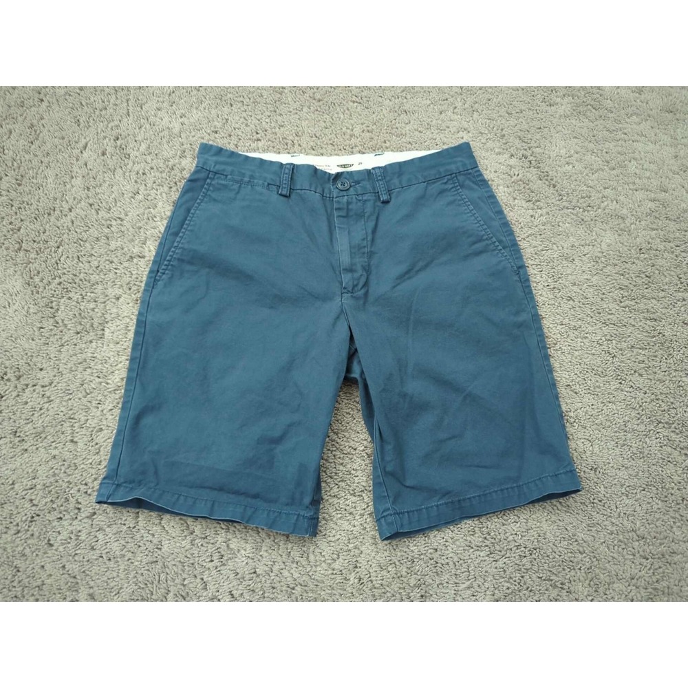 Old Navy Chino Shorts Mens 29 Blue Inseam: 9.5" Ultimate Slim Preppy Casual